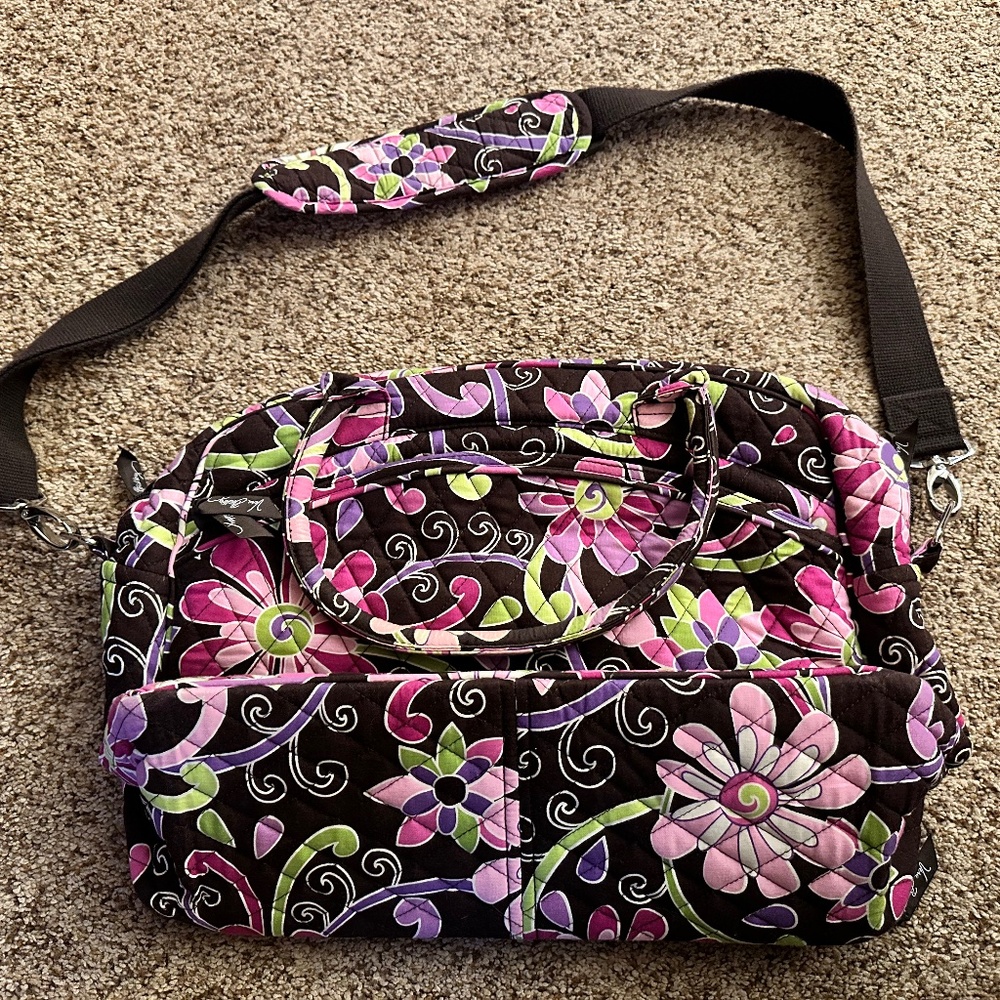 Vera Bradley Purple Punch Bag